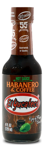 Salsa Picante Mexicana Habanera El Yucateco Cafe 120ml
