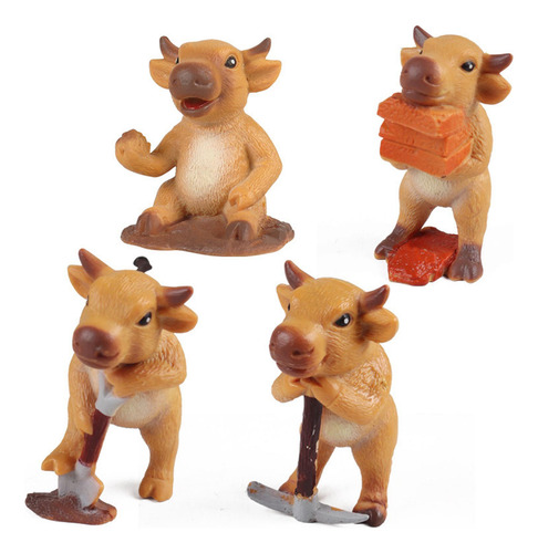 Modelo De Animales En Miniatura Adornos Juguetes