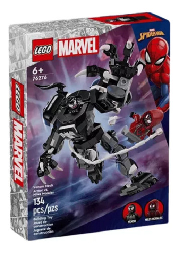 Lego 76276 Spiderman  Armadura Robo Venom Vs Miles Morales