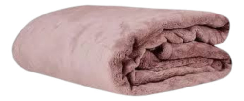 Kit 2 Cobertor Casal Corttex Turim Soft Macio Toque De Seda Liso Rosa