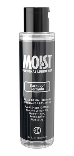 Lubricante Moist Backdoor Larga Duracion Deslizamiento Fácil