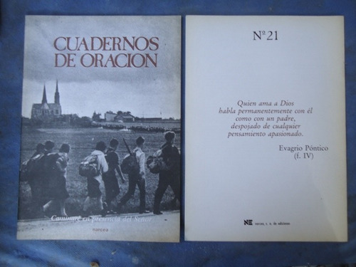 Cuadernos De Oracion Nº 21 - Caminare En Presencia Del Señor