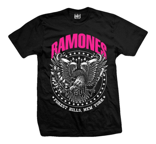 Remera Ramones  Forest Hills Eagle 