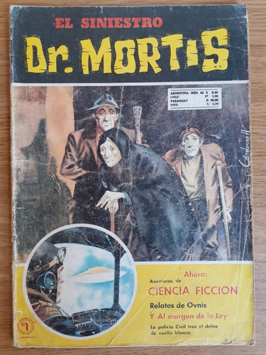 Cómic El Siniestro Dr Mortis Número 102 Quimantú 