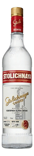 Vodka Stolichnaya Biala de neutro 750 cc