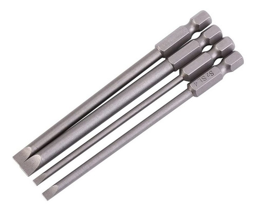 4pcs 100 Mm  De Acero De Aleacion De Cabeza Plana Punta Ra