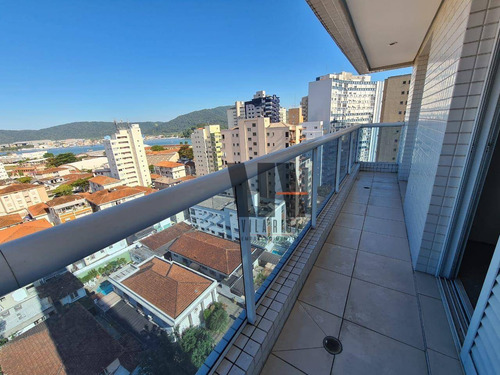 Imagem 9 de 30 de Apartamento Alto Padrão No Contrapiso, Andar Alto, 106 M², 3 Qts, 1 St, 2 Vg, Oportunidade, Ponta Da Praia - Ap1141