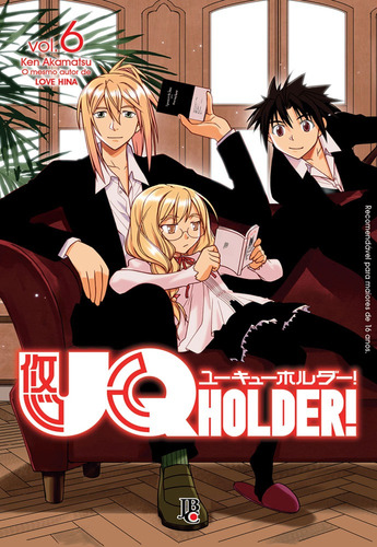 Uq Holder! - Vol. 6, de Akamatsu, Ken. Japorama Editora e Comunicação Ltda, capa mole em português, 2017