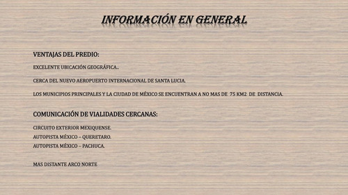 Vendo Terreno Plano Colindante Al Aifa