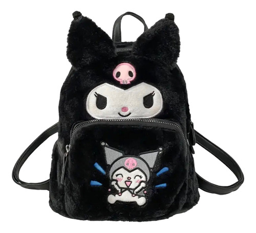 Mochila Peluche Hello Kitty Kuromi Para Jovencitas