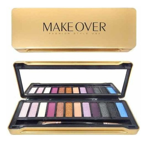 Makeover Paleta De Sombras Para Maquillaje De Ojos Jes-317 Sombra Nude