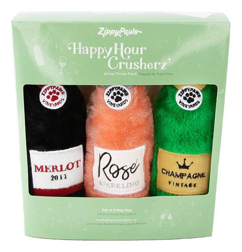 Zippypaws Happy Hour Crusherz Zippy Paws - Juguete Para Perr