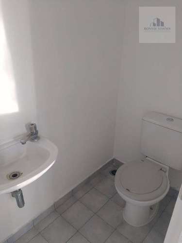 Imagem 6 de 17 de Sala Alugar Em Moema, 1 Sala Ampla, 2 Banheiros, 1 Vaga De Garagem, 44 M², São Paulo. - Sa0163