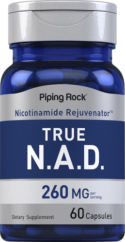 Piping Rock True N.a.d. 260 Mg Rejuvenecedor 60 Cápsulas