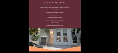 Depto 3 Amb 2 Baños Semipiso Villa Ballester Piso 6 A Frente Con Balcon Y Parrilla