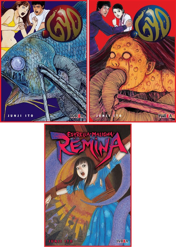 Combo Gyo 1 Y 2 + Remina - Manga Junji Ito - Ivrea