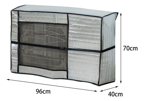 Cubierta De Unidad De Aire Acondicionado De Ventana Poder 3p