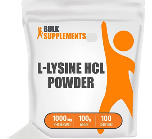 L-lisina 100g - Bulksupplements - G A $ - g a $1342