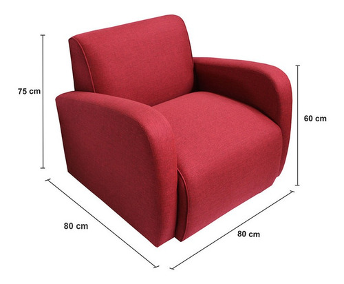 Mueble Juego De Sala Casabella Nantes 3-2-1