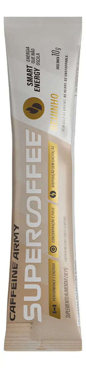 Supercoffee 3.0 Caffeine Army (sachê) Os Sabores Sabor Beijinho