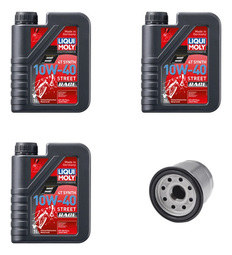 Kit Mantencion Zongshen Rx3s (400cc) / 3l + Filtro Original