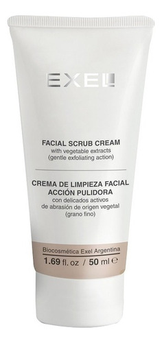 Crema Facial Scrub Cream Exel Basics Noche Para De 50ml/70g