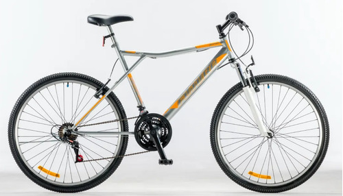 Bicicleta Futura R26 Techno Fs 5178 Gris Plata