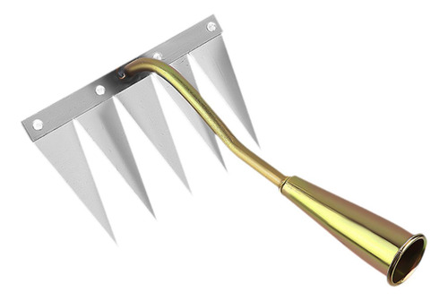 Herramienta De Hierba De Jardinería Desmontable 5 Dientes