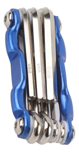 Set De Herramientas De Reparación 7 En 1 Blue Portable Multi