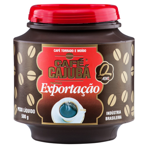 Café Torrado e Moído Cajubá Frasco 500g