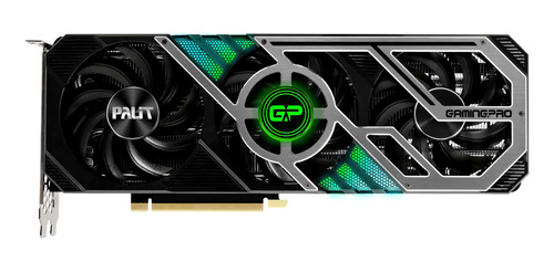Imagem 1 de 4 de Placa de vídeo Nvidia Palit  GamingPro GeForce RTX 30 Series RTX 3070 Ti NED307T019P2-1046A 8GB
