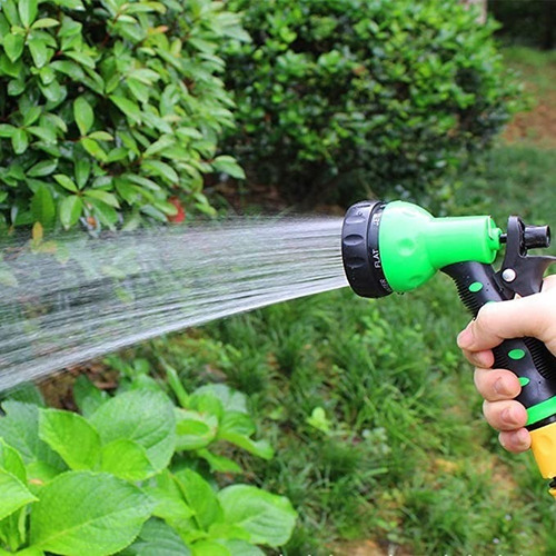 Rociador O Pistola De Manguera Domestica Riego Jardín Carro