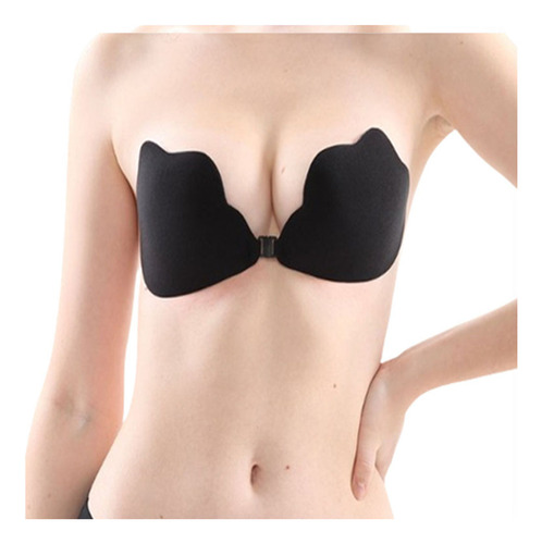 Sujetador Adhesivo Invisible Levanta Push Up Bra, Negro