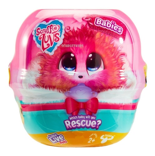 Peluche Babies Scruff A Luvs Little Live Pets Original