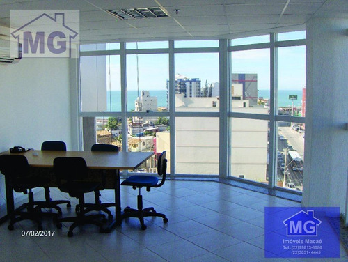 Sala Para Alugar, 30 M² Por R$ 1.800,00/mês - Centro - Macaé/rj - Sa0050
