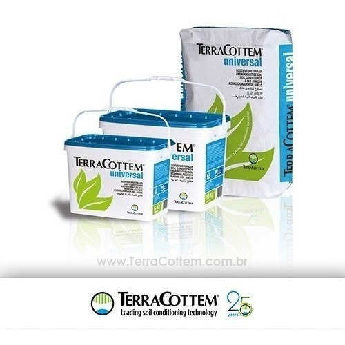 Imagem 2 de 5 de Condicionador Solo Retem Agua Terracottem 9 Nutrientes 10kg