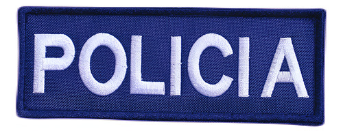 Parche Rectangular Policia Distintivo Pecho Chaleco