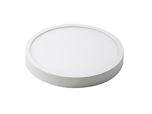 Panel Plafón Aplicar LED 12W Redondo Color Blanco Frío