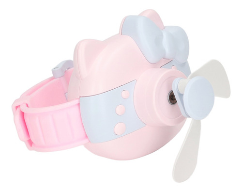 Mini Reloj Usb Con Ventilador De Muñeca, Recargable, Portáti