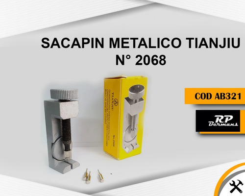 Sacapin Para Relojeria Metalica Marca Tianjiu N° 2068