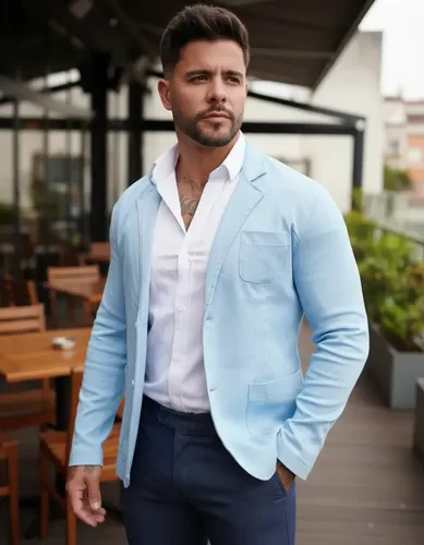 Blazer Masc Premium Slim Fit Bengaline Corte Italiano Social