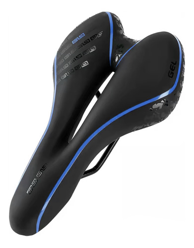 Asiento Bicicleta Cojín Suave Gel Acolchonada Cómodo Prostat