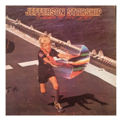 Disco De Vinilo - Jefferson Starship - Freedom At Point Zero