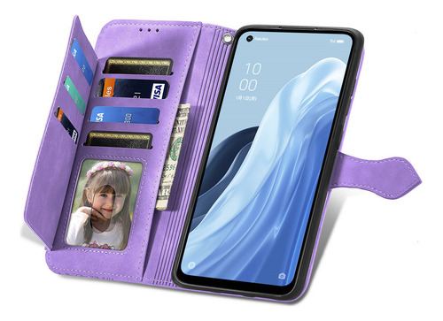( Aplicable A La Funda De Piel Para Teléfono Móvil Oppo Flip