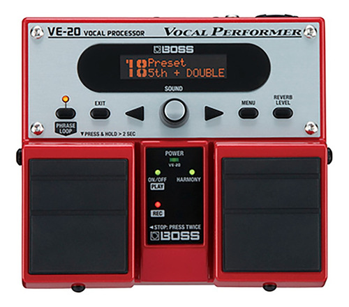 Boss Ve-20 Boss Ve20 Vocal Performer Efecto Fx Voz Vocal Nue