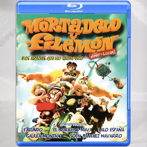 Mortadelo Y Filemon Contra Jimmy El Locuaz Blu-ray A, B, C