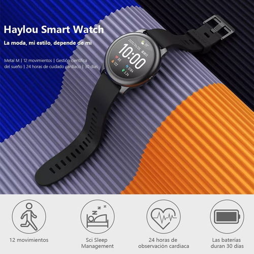Reloj Inteligente Haylou Smartwatch Solar Ls05 Global Nuevo