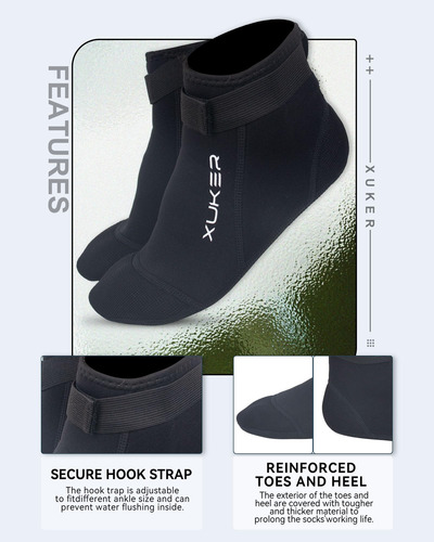Calcetines De Neopreno 3 Mm Para Playa Y Deportes Acuáticos