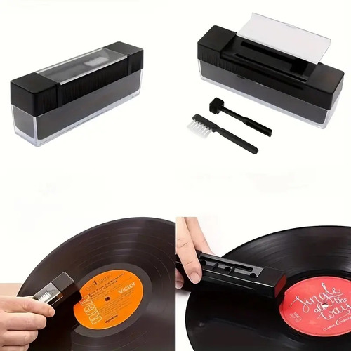 ~ Cepillo Limpiador De Tocadiscos Vinilo Limpieza