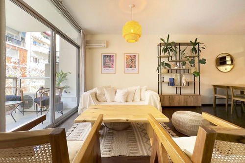 Alquiler Temp /resid Amplio 2amb Recoleta Cochera